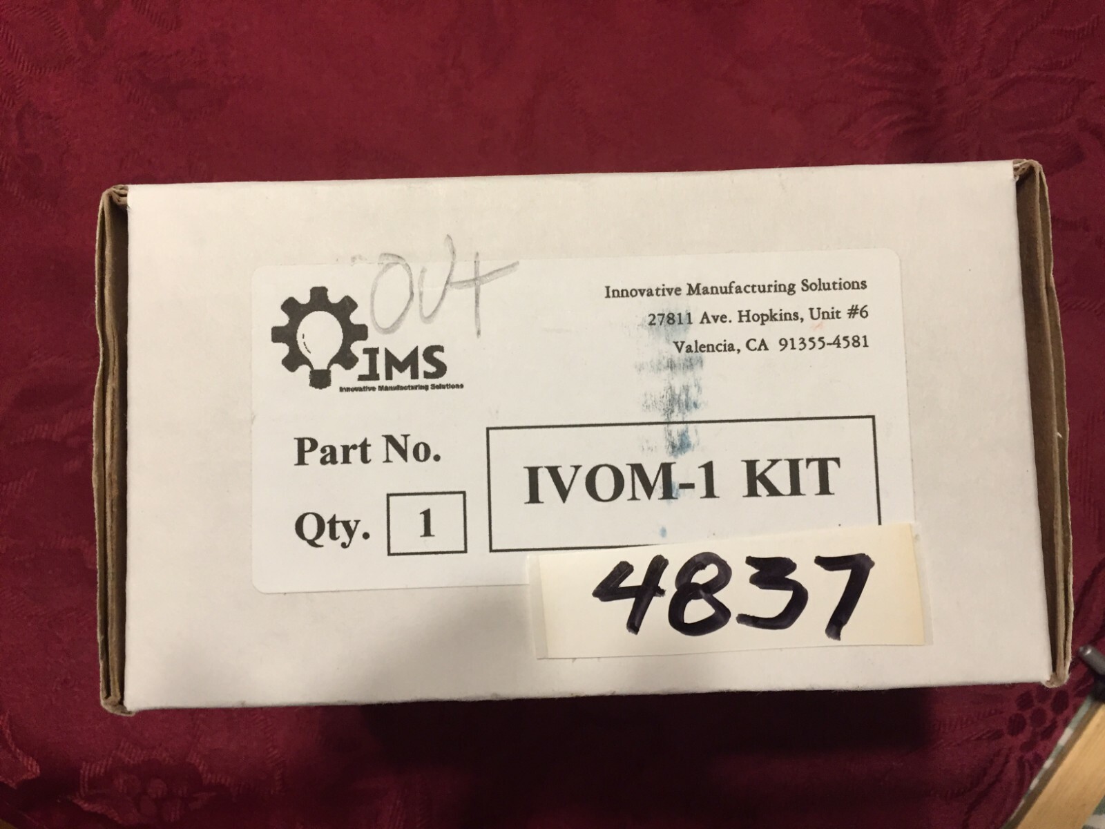 NEW IN BOX IMS IVOM-1 KIT SECURITY PRODUCT