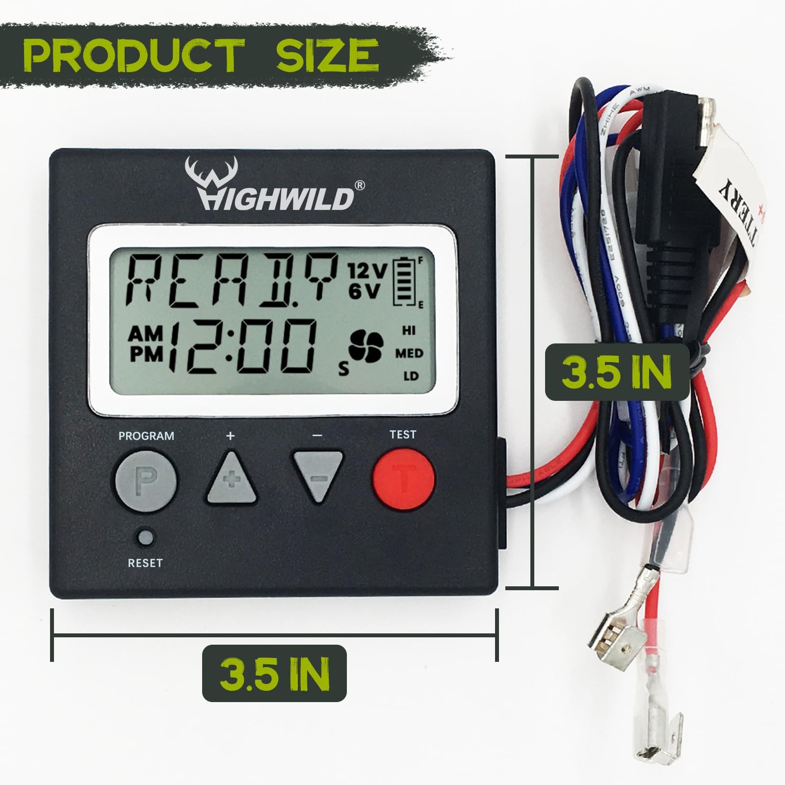 Highwild 6V/12V Universal Game Feeder Digital Timer G-