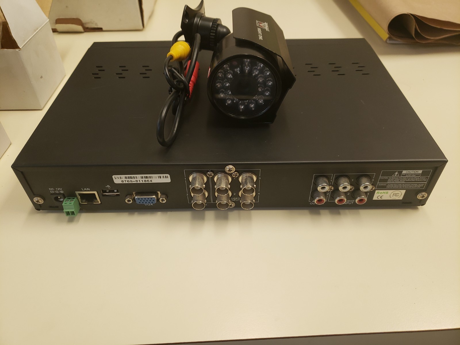 Night Owl Security Camera System 4BL-45GB-R