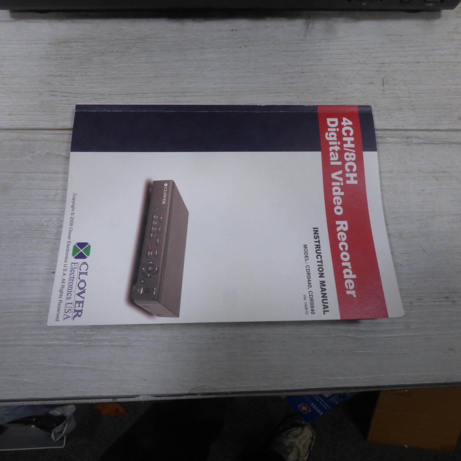 Clover CDR4040 Standalone 4 Channel DVR Digital Video Recorder