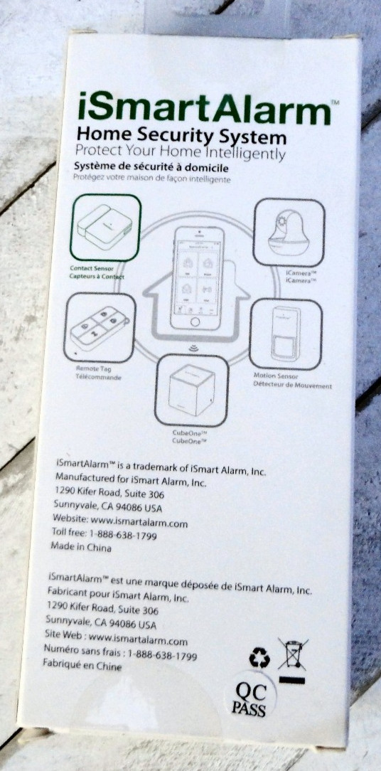 New iSmartAlarm Home Security System – Contact Sensor – 1Pk.