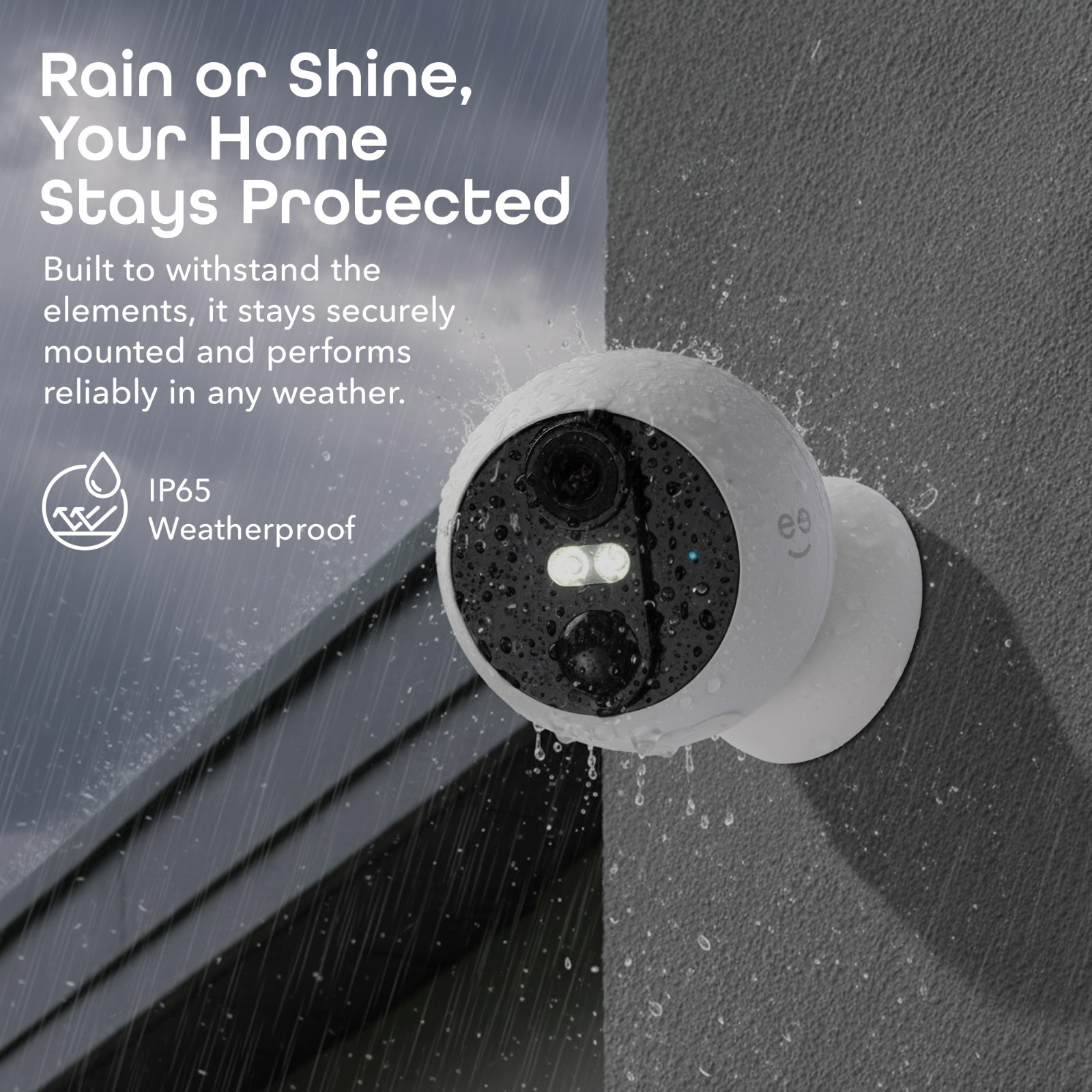 Geeni Perch 3MP Magnetic Battery Camera 2-Pack – 2K HD Outdoor, IP66