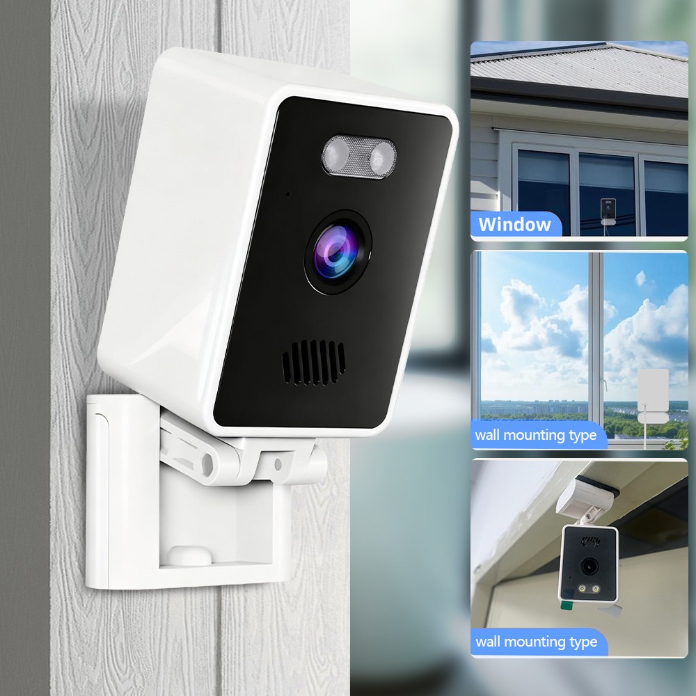 3MP 2K Window Camera, 2.4GHZ & 5GHZ WiFi Indoor Cameras for Home Security US
