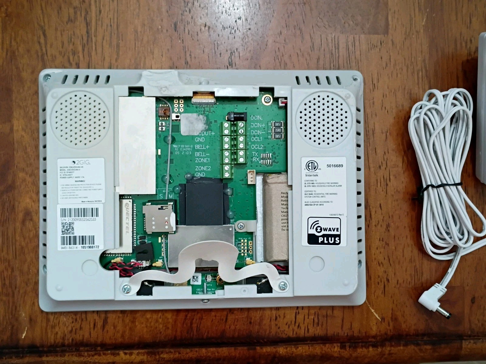 2GIG EDGE Security Panel with 7 In. Touchscreen, Verizon (2GIG-EDG-NA-VA)