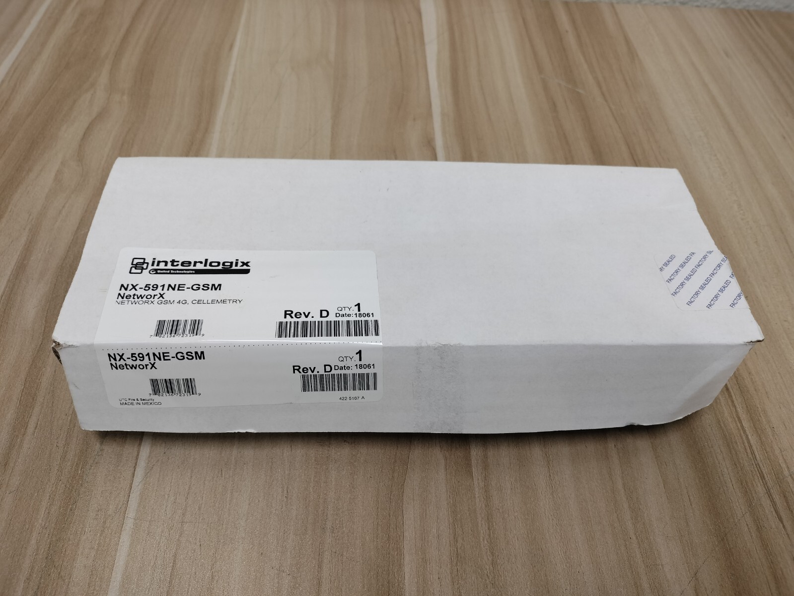 Interlogix NX-591E-GSM NetworX GSM 4G Cellemetry