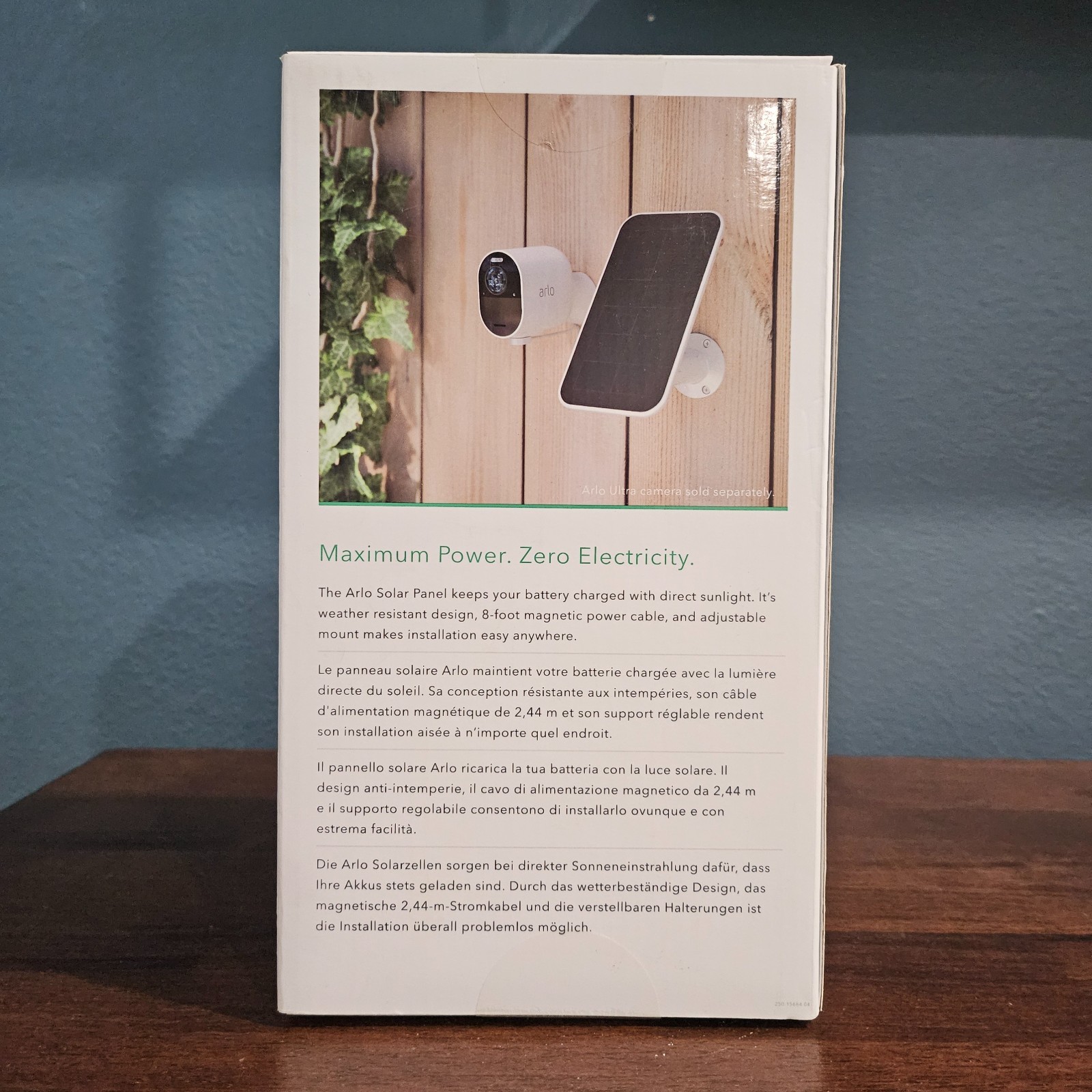 NEW Arlo VMA5600-10000S Solar Panel Charger Arlo Ultra Pro 3 Floodlight Cameras