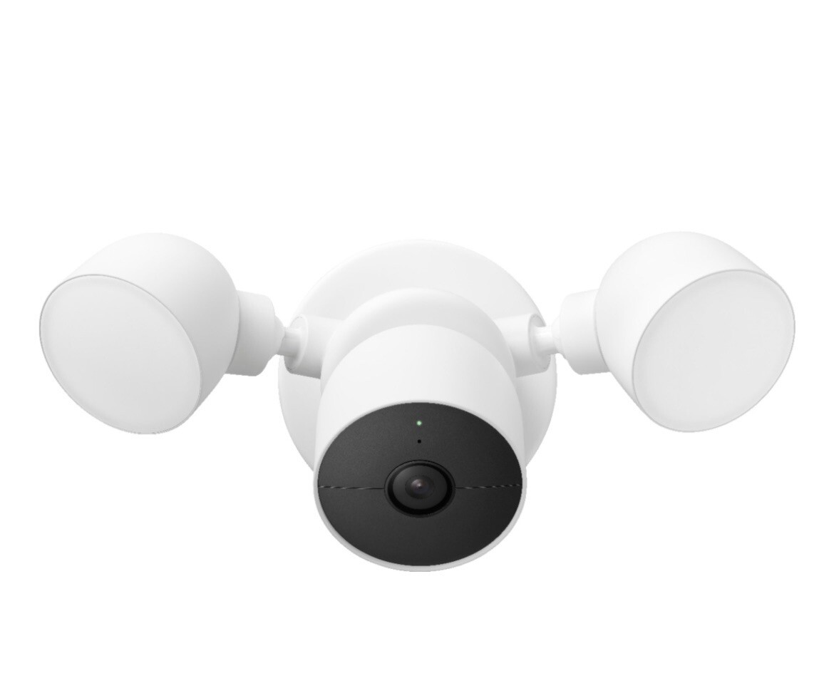 Google Nest Cam Floodlight Smart Security Camera GA02411-US