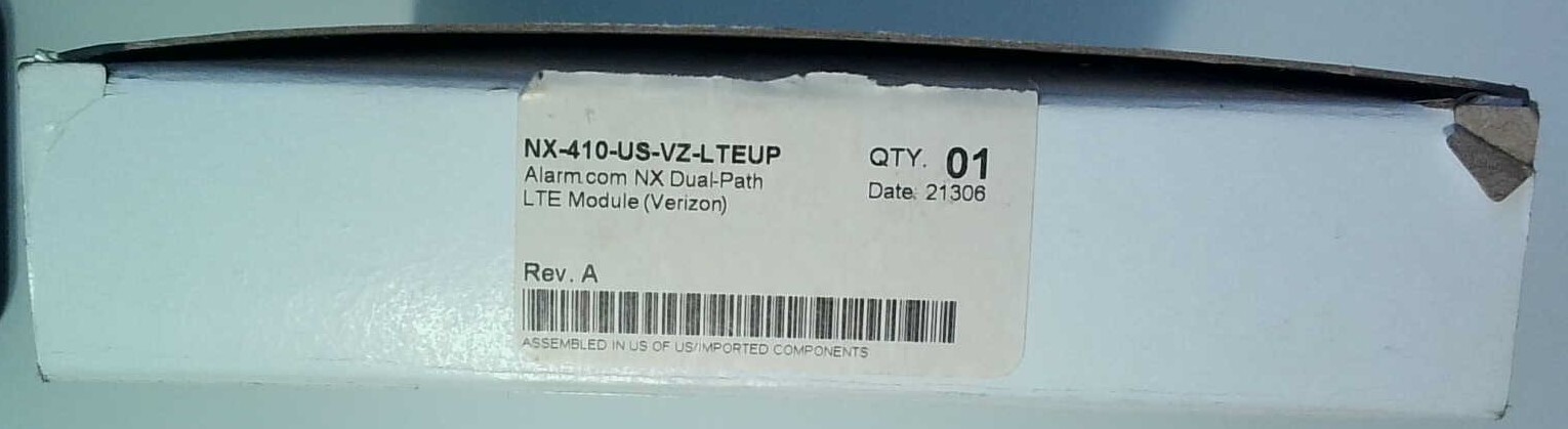 ALARM.COM CONCORD DUAL PATH LTE MODULE CD-410-US-VZ-LTEUP