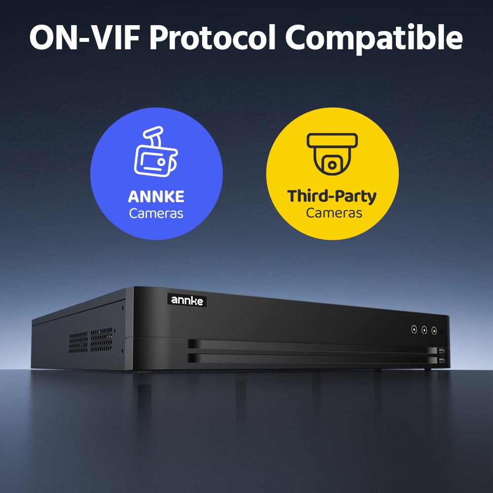 ANNKE 12MP 32CH NON POE Network Video Recorder NVR for Security Camera System 6T