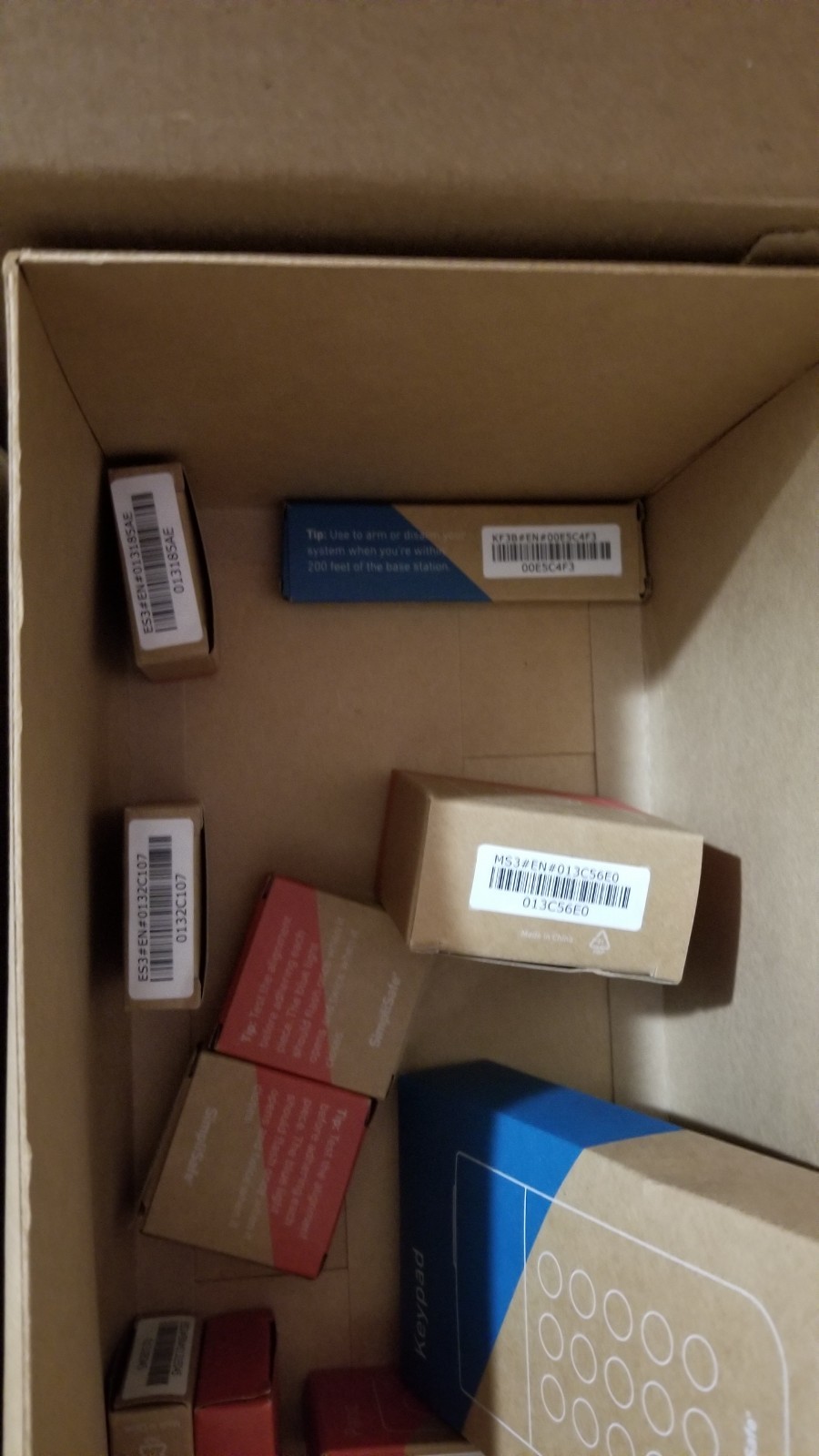 SimpliSafe Home Security System Gen 3 – 6 Entry Sensors + Extras – New In Box