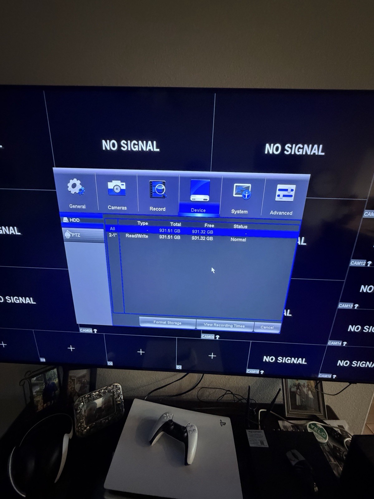 NIGHT OWL DVRH-C20X-16-JF 16 Channel Hybrid DVR with 1Tb HDD & WiFi Camera
