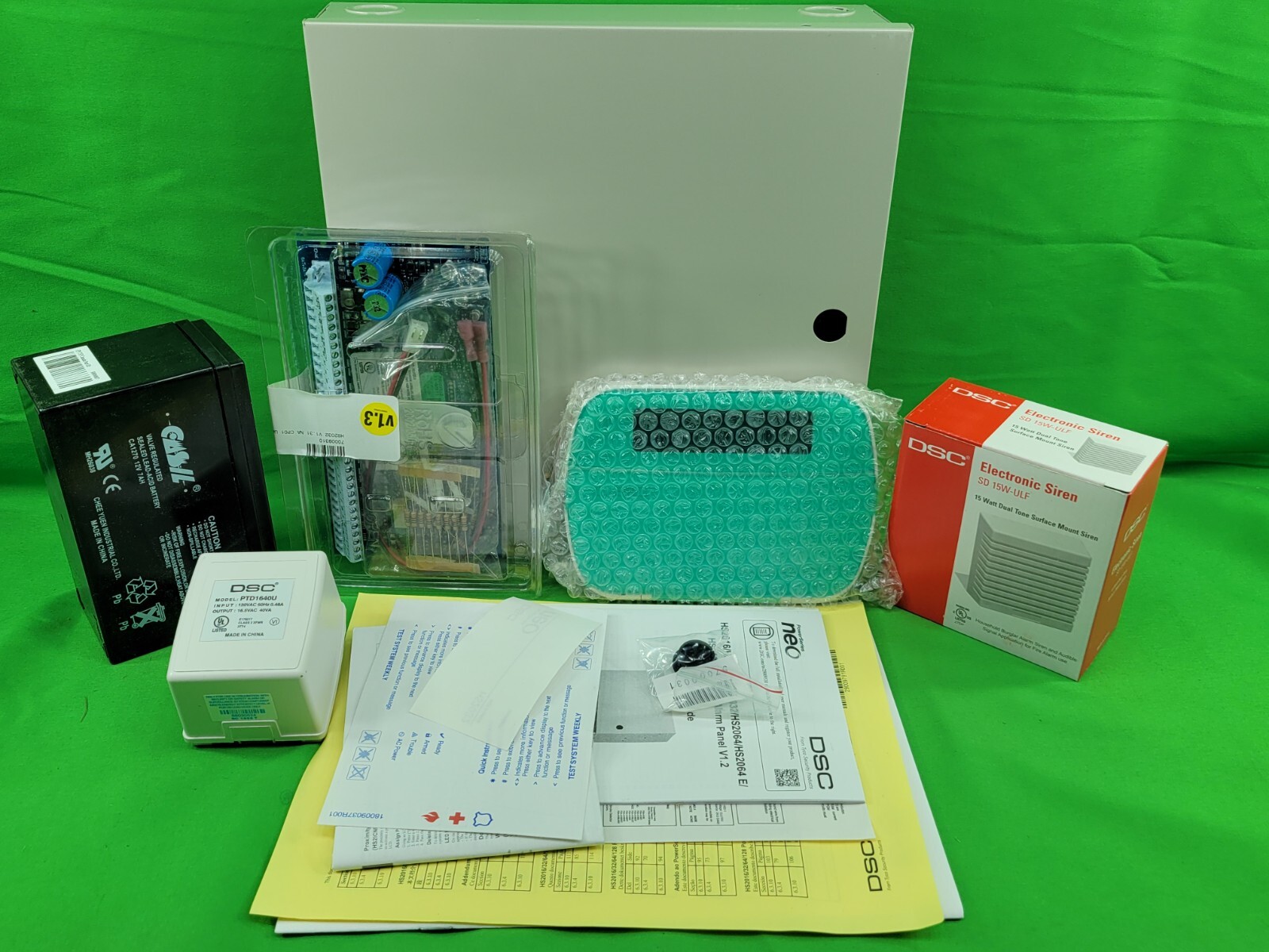 DSC HS32-51CP01 PowerSeries Wireless Alarm System Kit