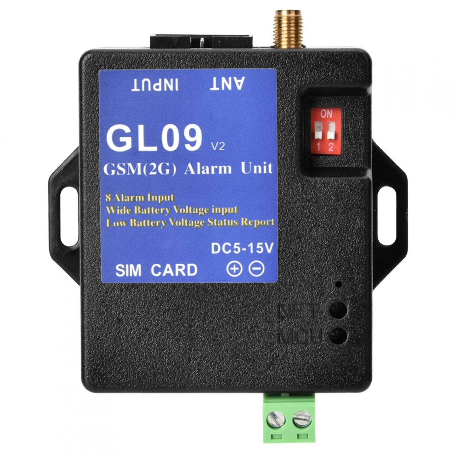 4G 3G 2G GSM Alarm System 8 Channels 5-16V DC Home Security SMS Message Call APP