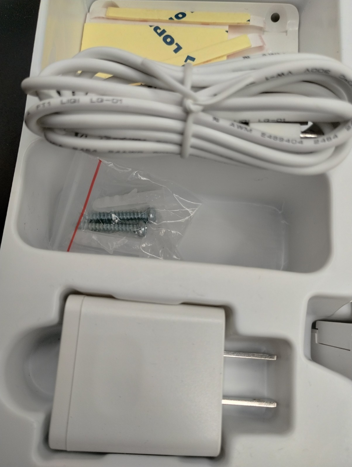 Ring Alarm Base Station Home Security Kit Hub, Cables, Power Supply & Keypad