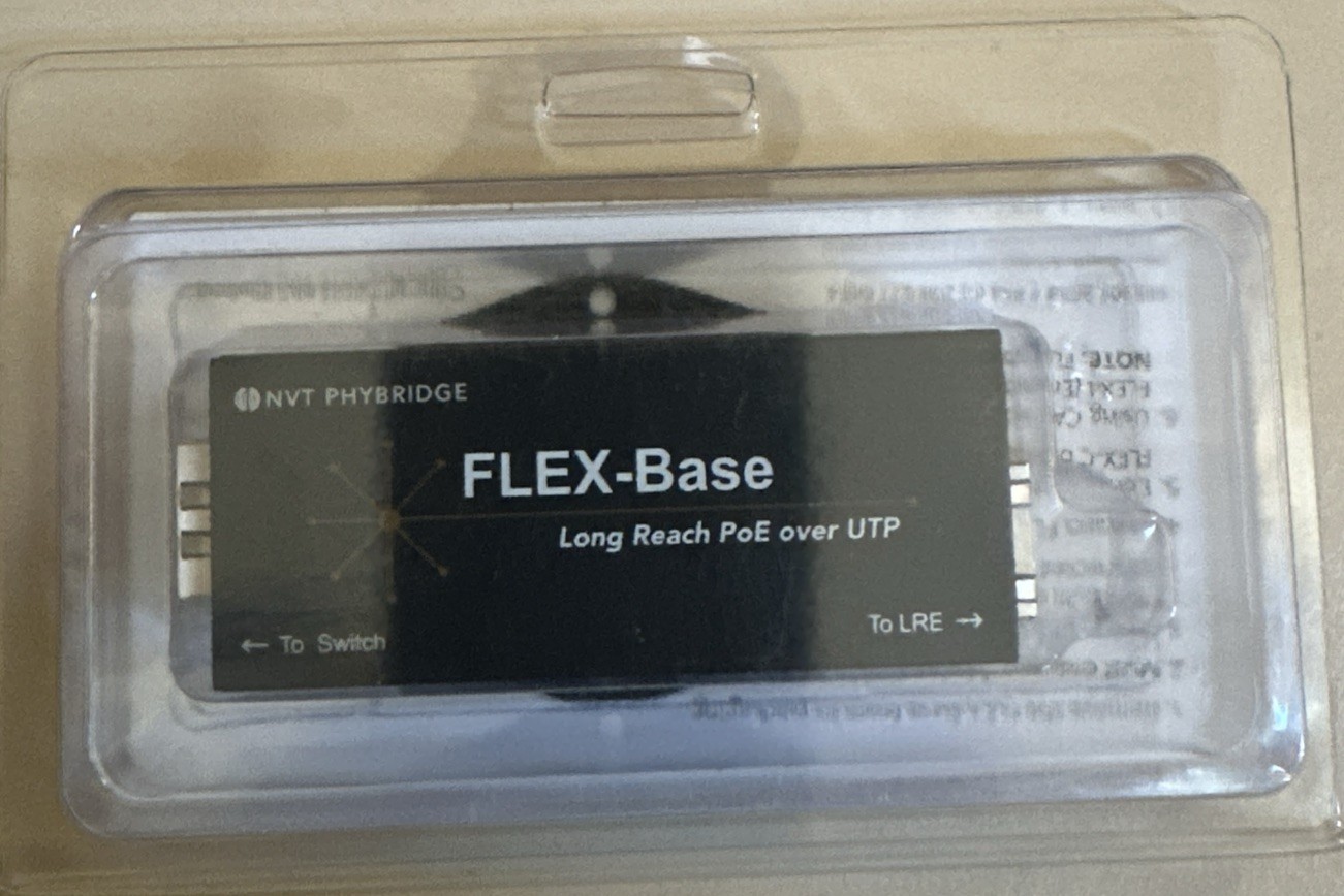 NVT Phybridge FLEX-LINK FLEX-BASE LONG REACH POE OVER UTP