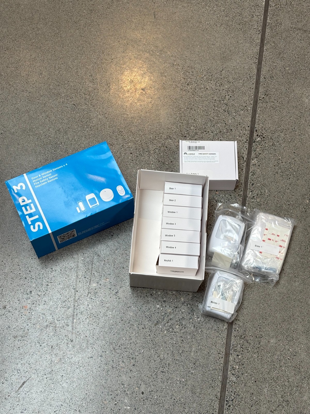 ADT LifeShield Security System with motion sensors and camera