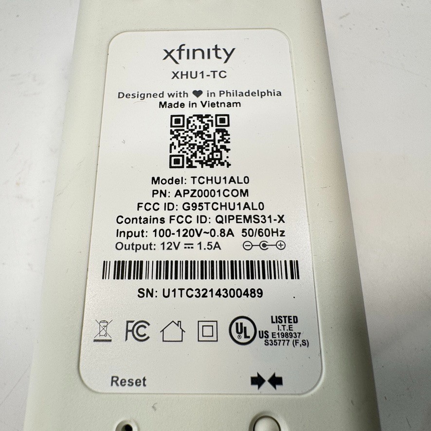 AC Adapter for Comcast Xfinity Home Security Touchscreen Control Panel XHU1-TC