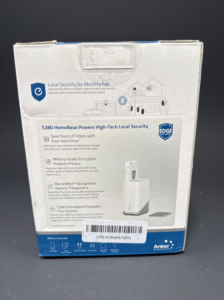 eufy Security HomeBase S380 HomeBase 3 Smart Security Storage Hub