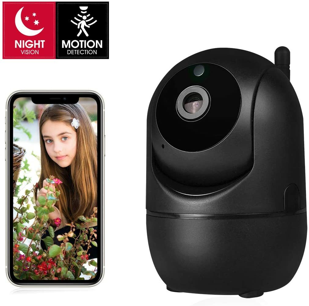 WiFi Wireless IP Camera 1080P FHD,2.4Ghz Wireless Home Security indoor Camera