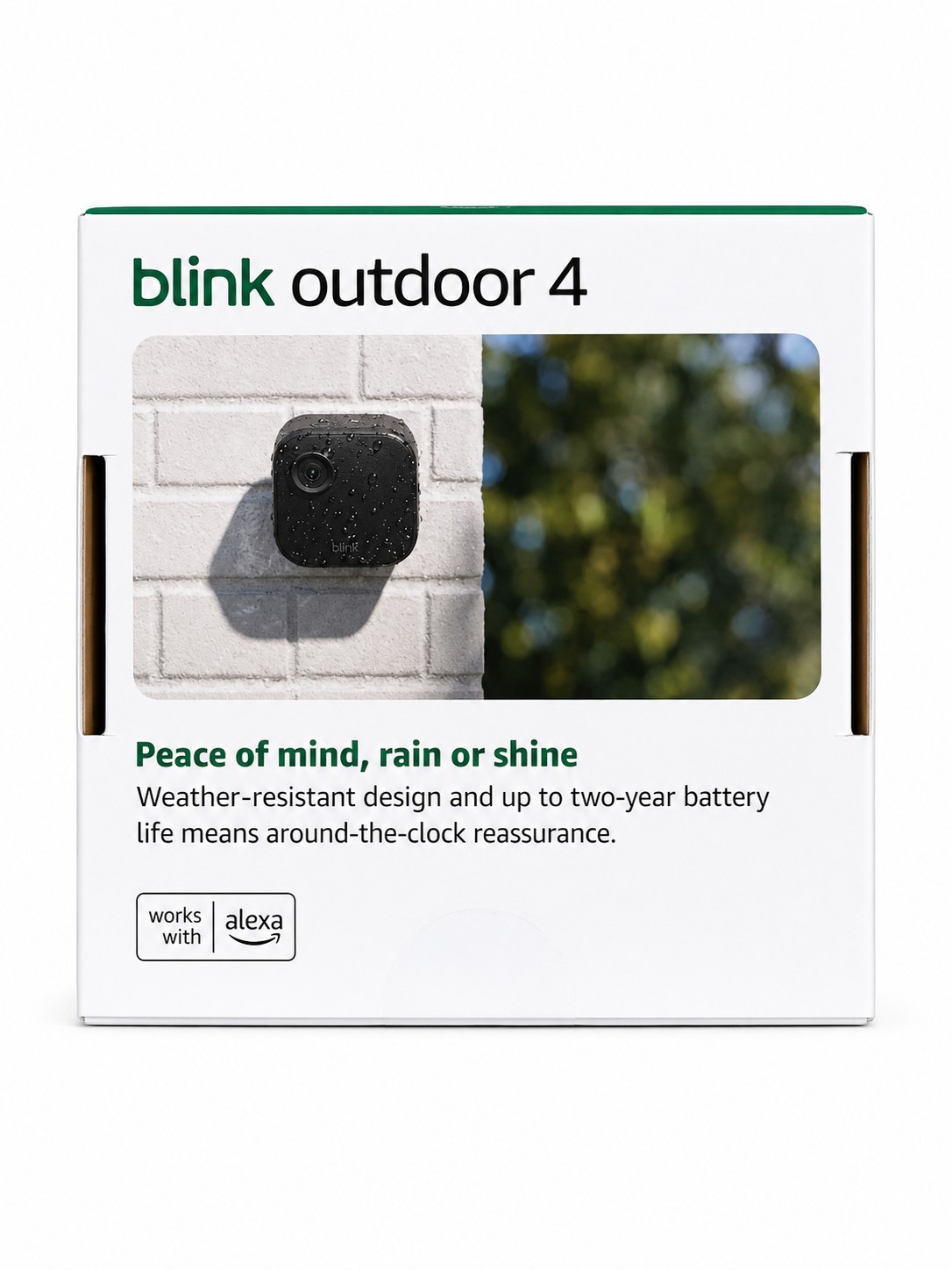 Blink Outdoor 4 (4th Gen 2025) Wireless 3‑Camera Security System + Sync Module