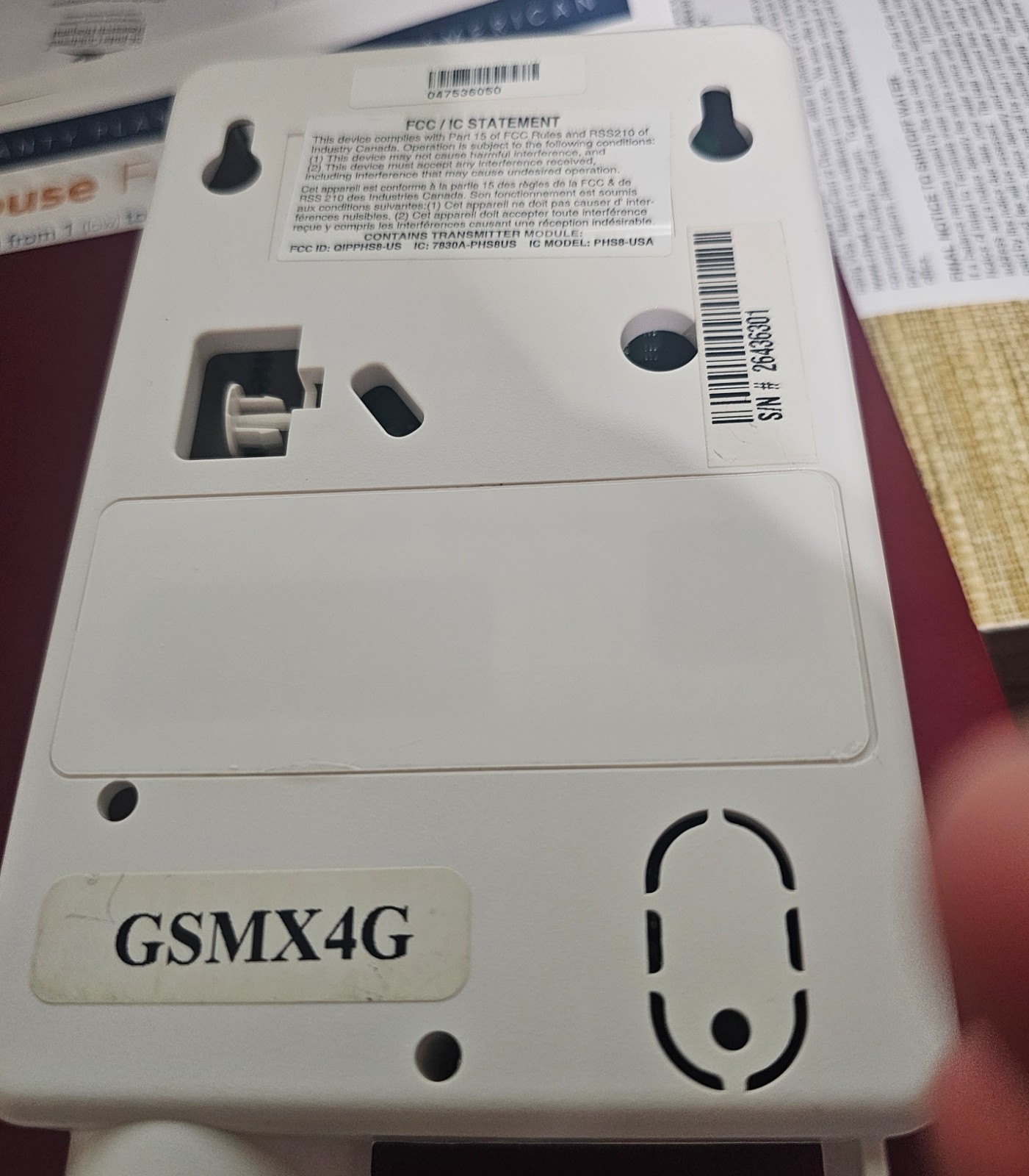 Honeywell GSMX4G Cellular Communicator