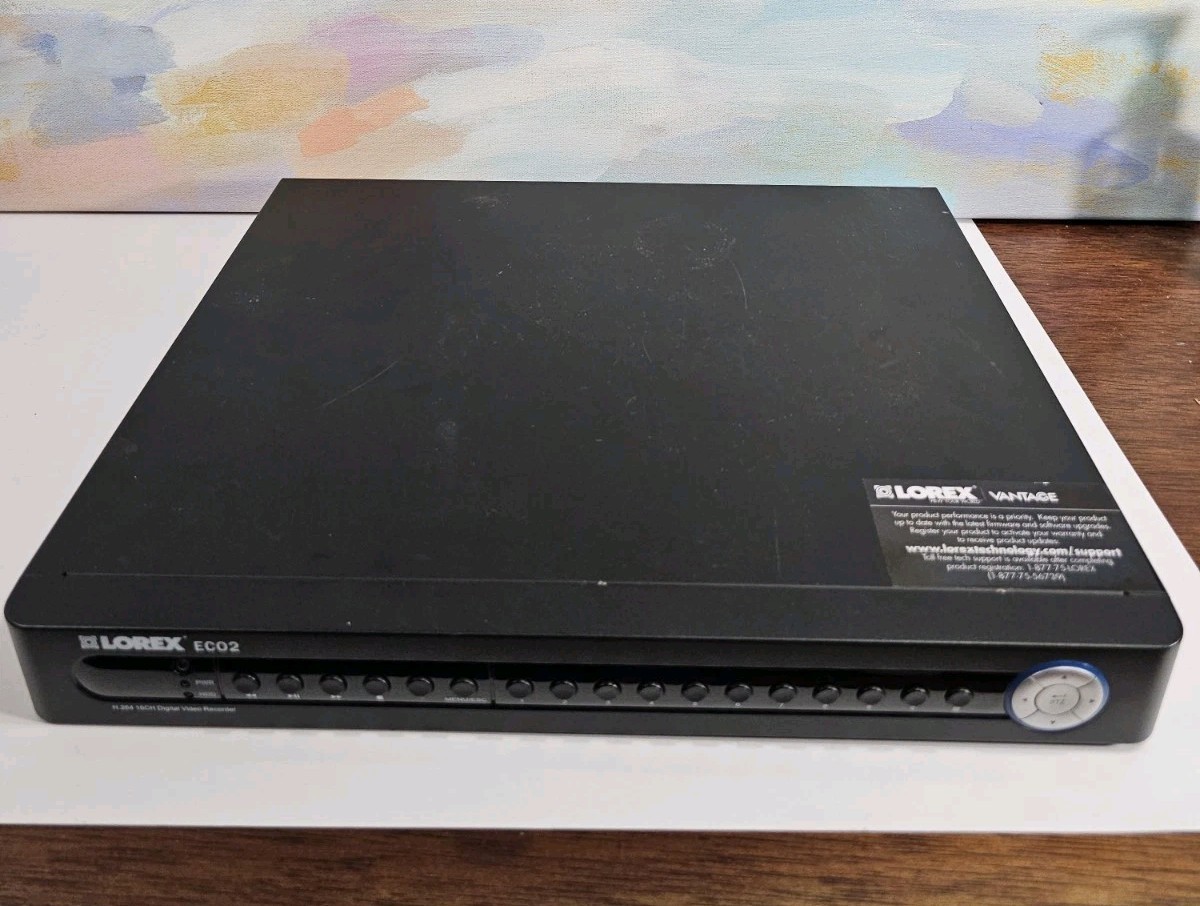 READ – Used Lorex LH161600 16-Channel DVR Security Recorder – For Parts Only