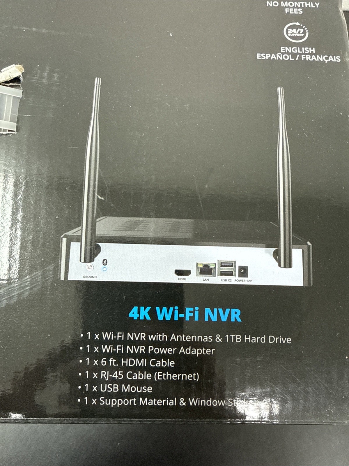 Night Owl CL-BT8WN-18L 4K HD Wi-Fi Security System with 8 Cameras, 1TB HD