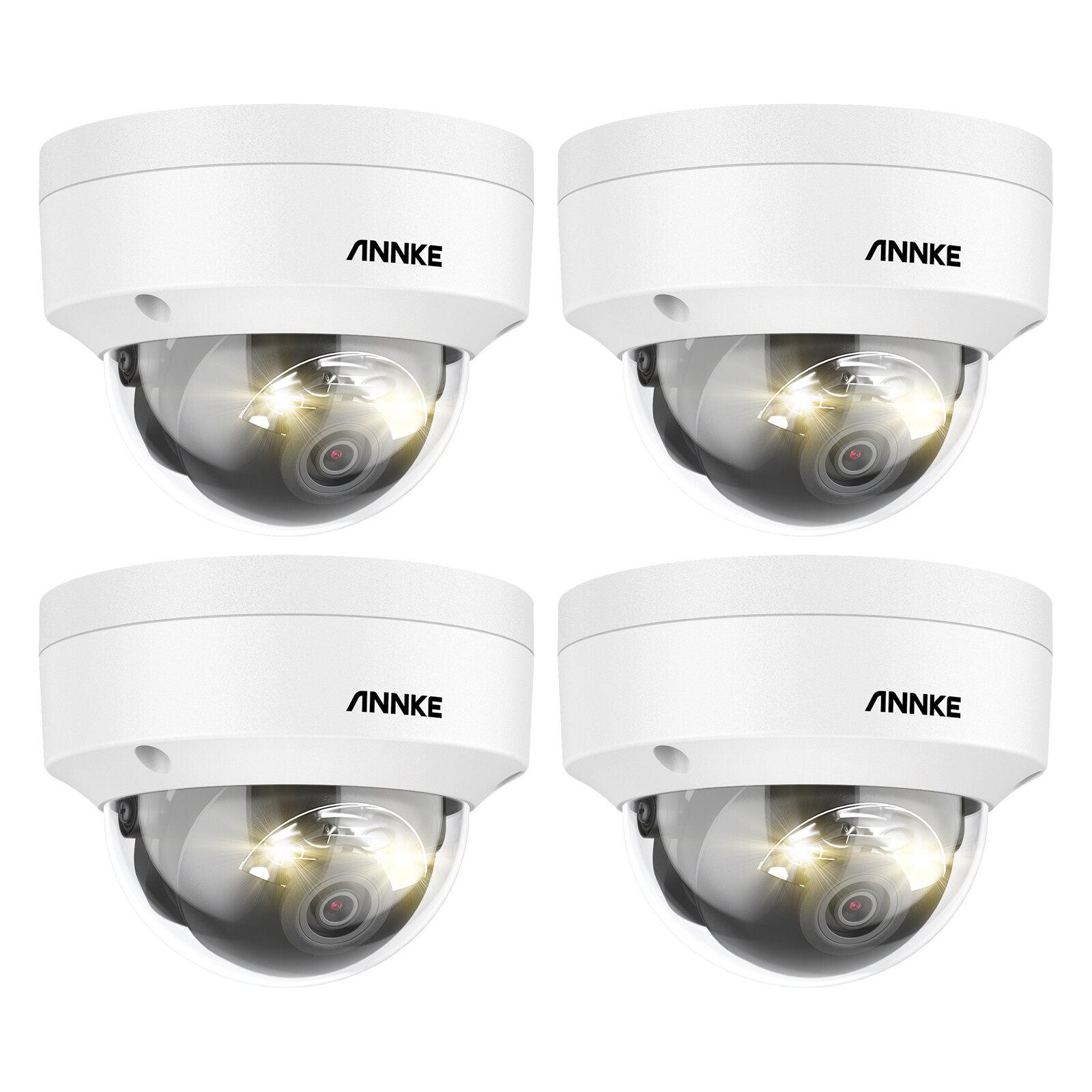 ANNKE 5MP Audio POE Security IP Camera AC500 Full Color Night AI Human Detection