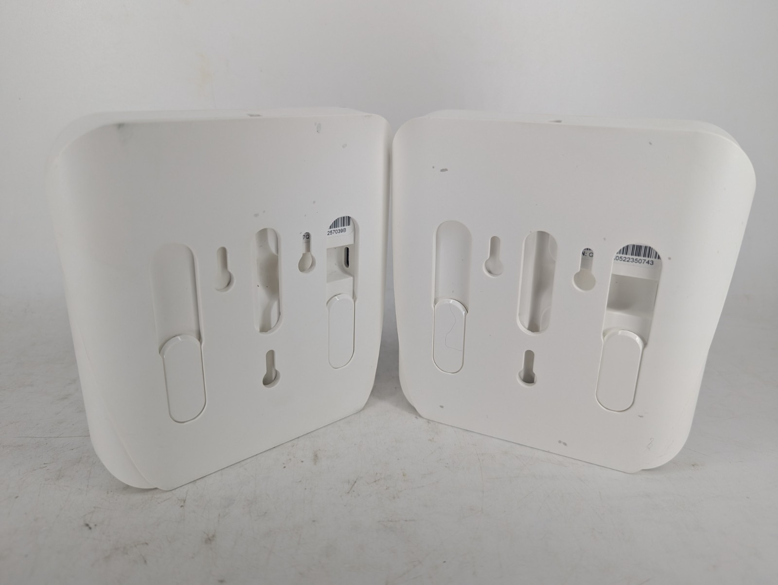 (Lot Of 2) Ring Alarm Keypad 2nd Generation 5AT2S7 W/ Mounts (UNTESTED No Cords)
