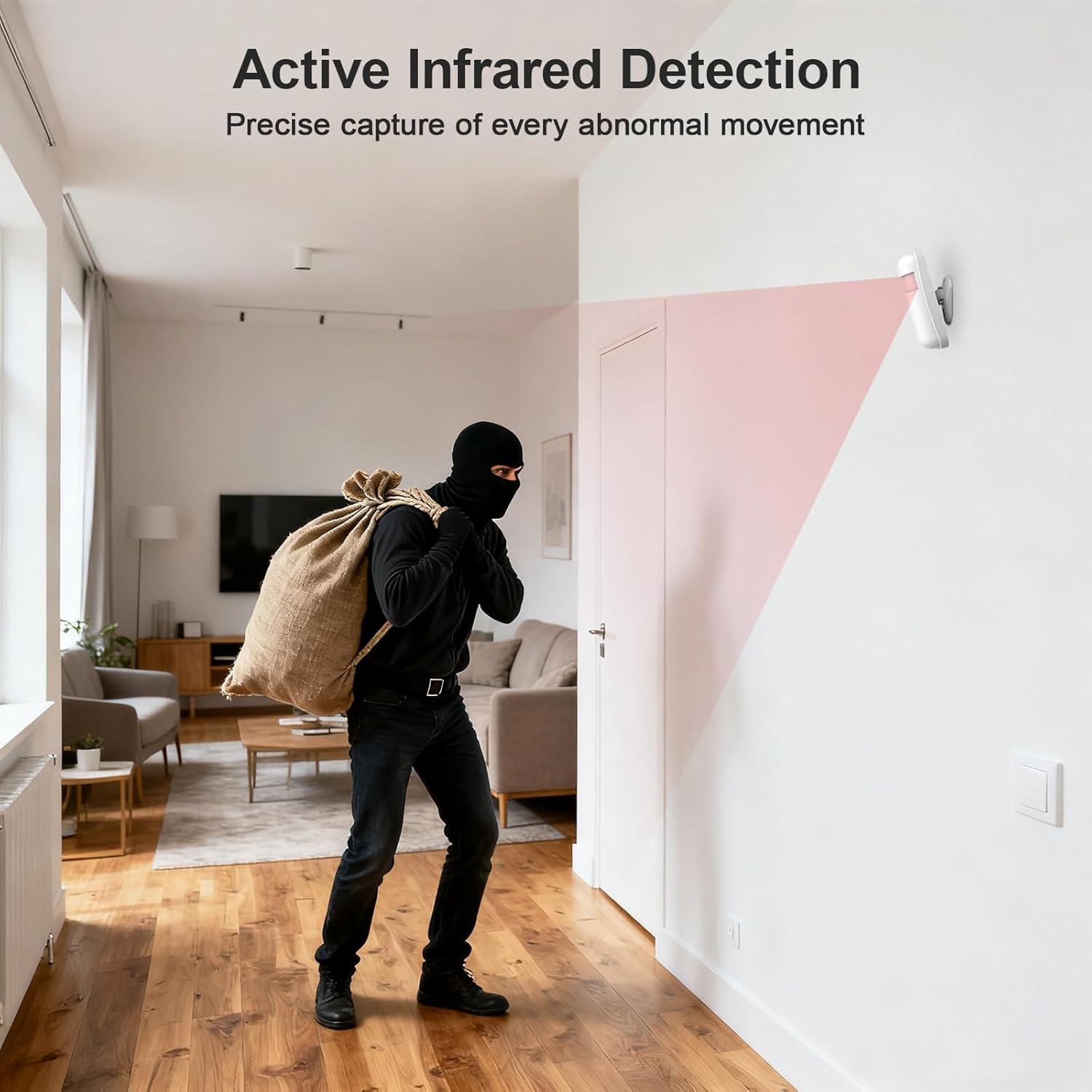 Home Security Systems,Door & Window Alarms for Home Kit,Wifi+Gsm/4G Door/Window
