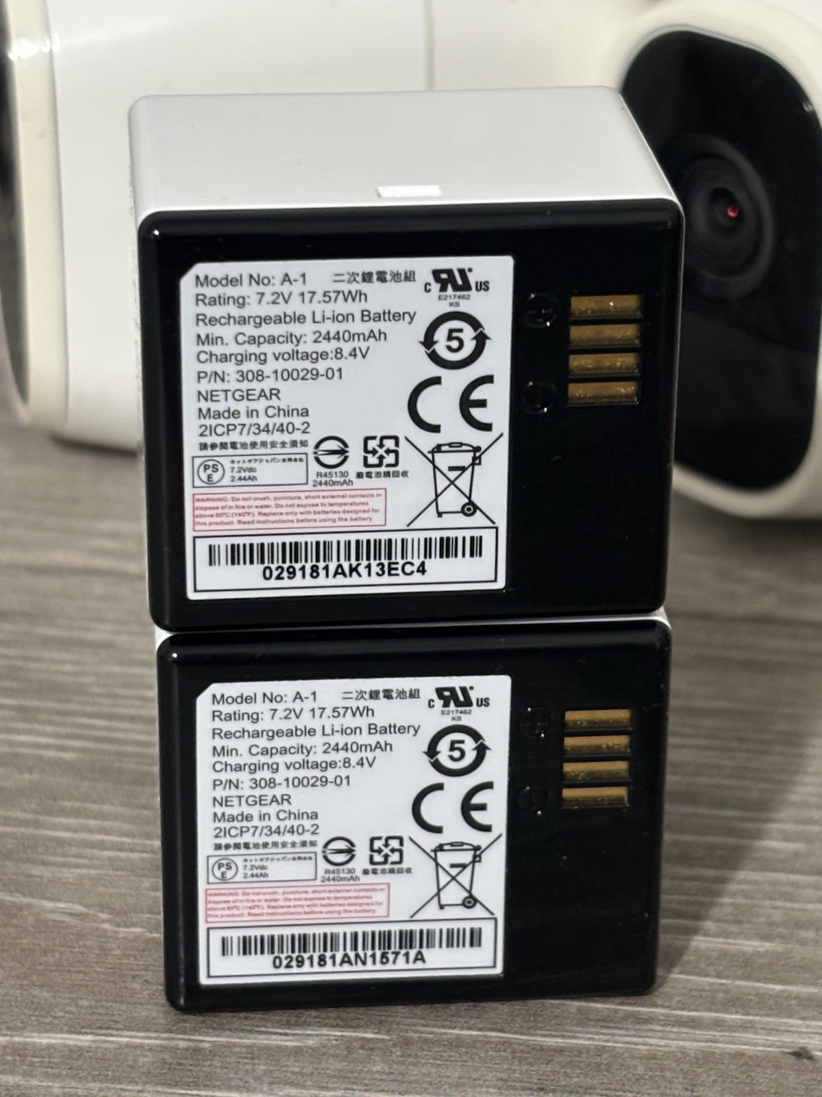 2x NETGEAR Arlo Base Stations VMB40000 VMB4540 and 2 VMC4030P Cameras – AS-IS