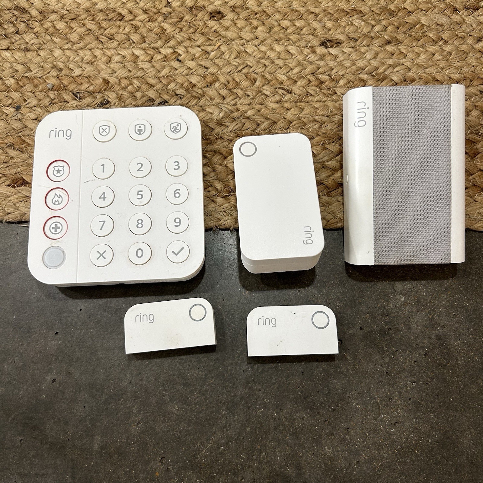 Lot Ring Home Wireless Alarm System For Parts Chime Pro Keypad Range Extender