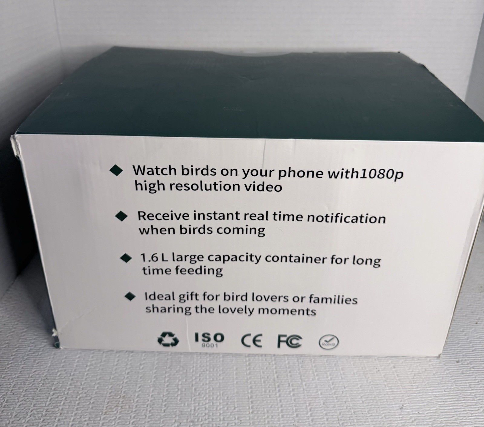 Soliom BF-08 Smart Bird Wireless Outdoor Camera Green