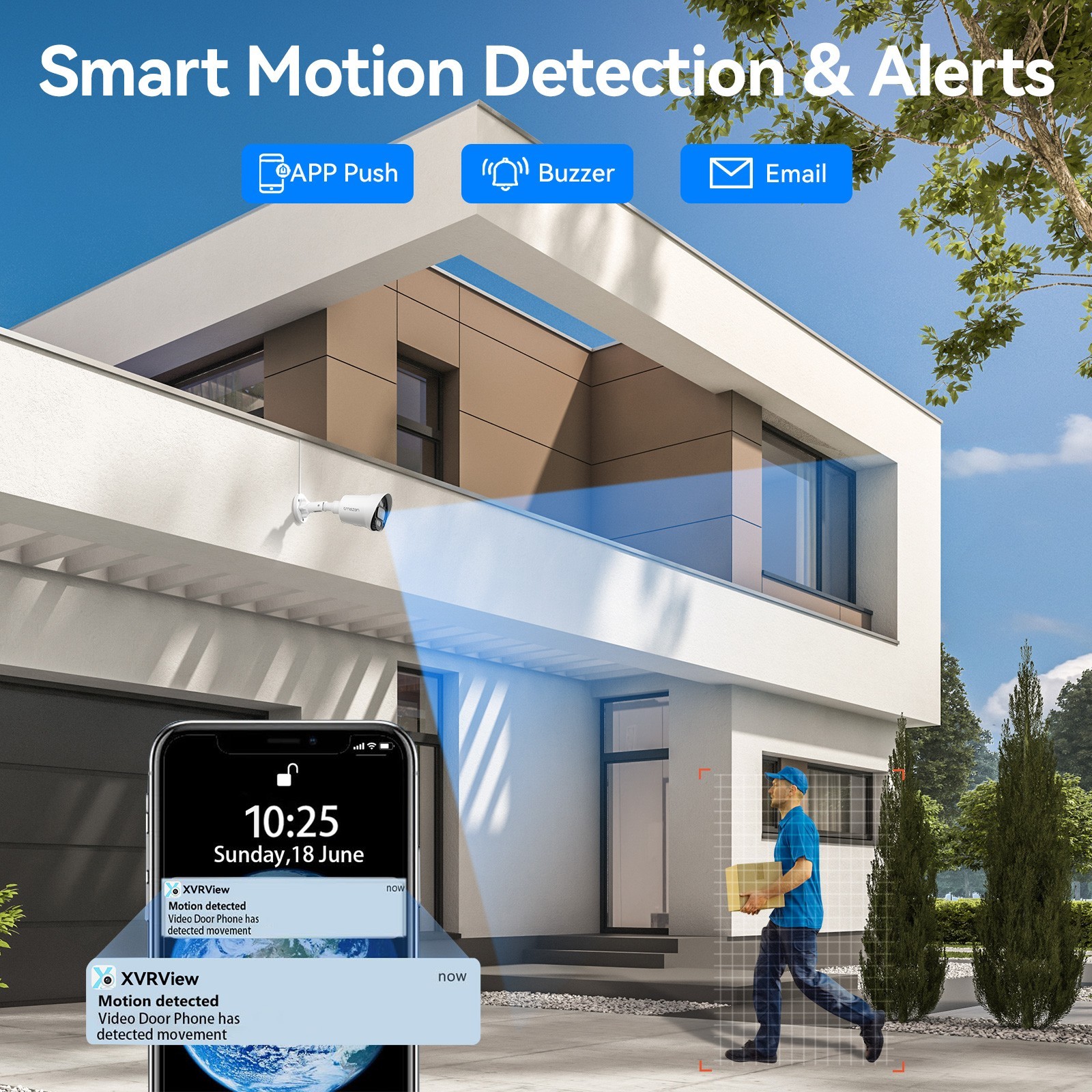 5MP Security Camera System Lite CCTV 8CH DVR HD Outdoor Waterproof Home Security