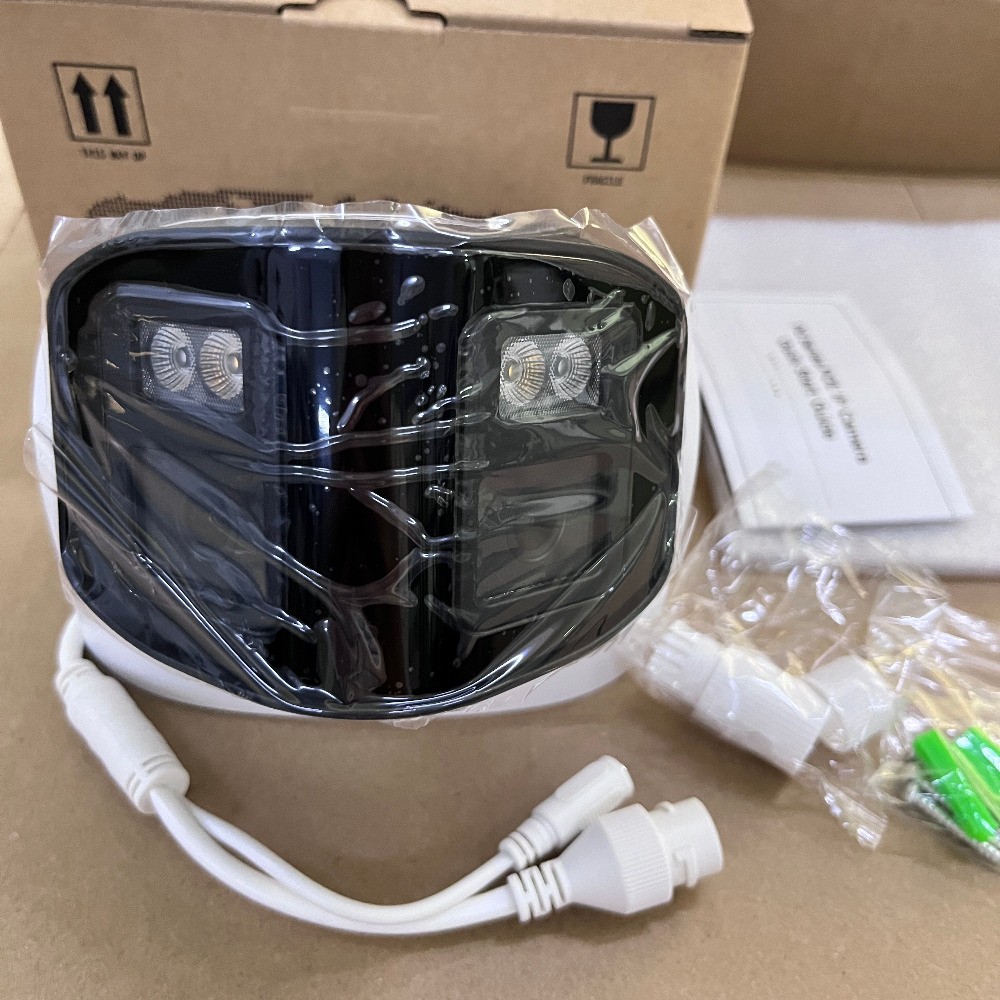 Vikylin 16ch 4MP Camera CCTV System 170° Dual Lens Full Color IR 4k POE NVR Lot