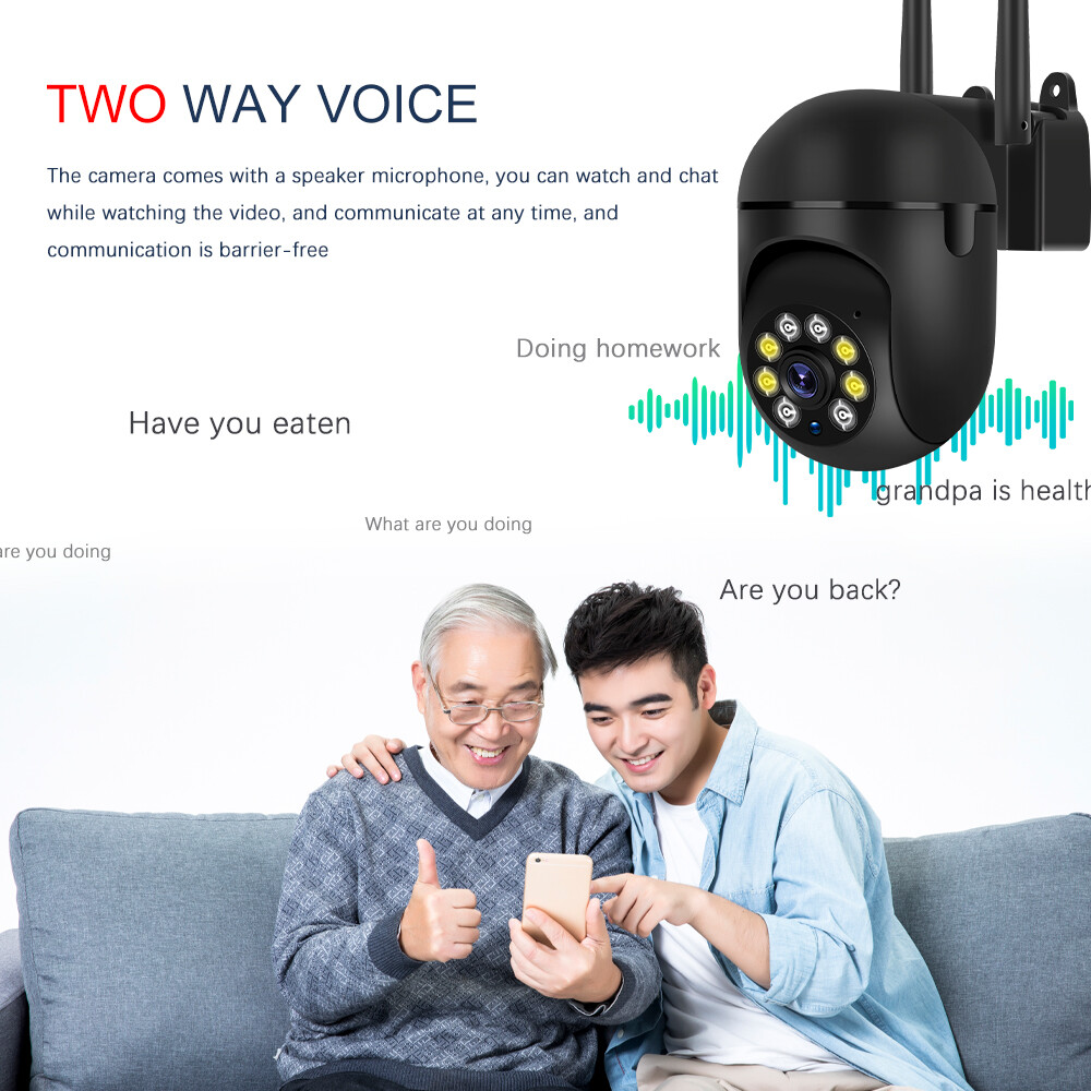 5G Wifi Wireless Security Camera System Outdoor Home Night Vision Cam 1080P HD