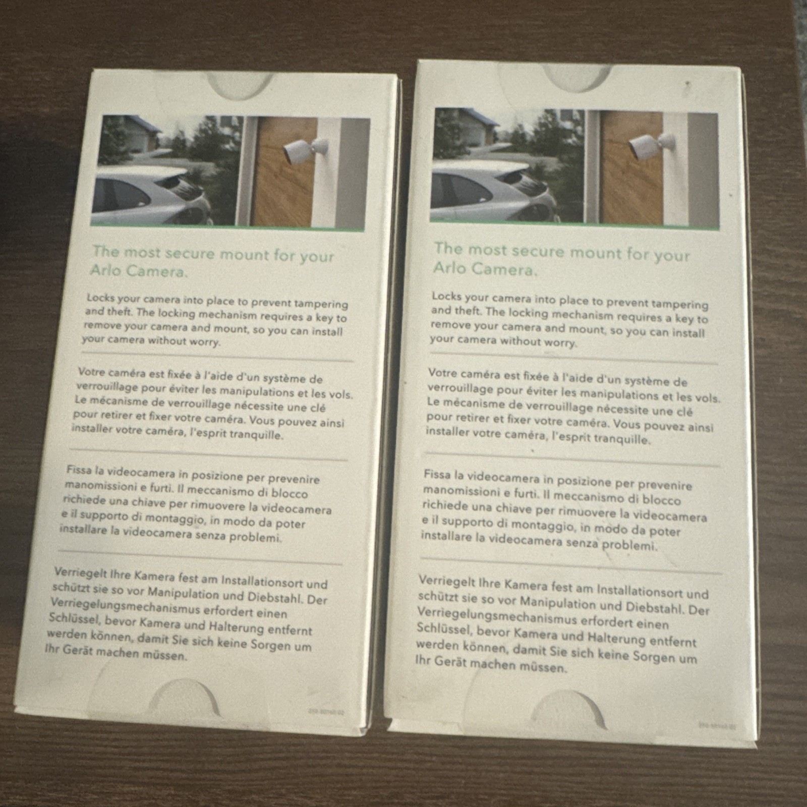 Lot Of 2 Arlo Total Security Mount for Pro 3 Security Cameras BRAND NEW NIB