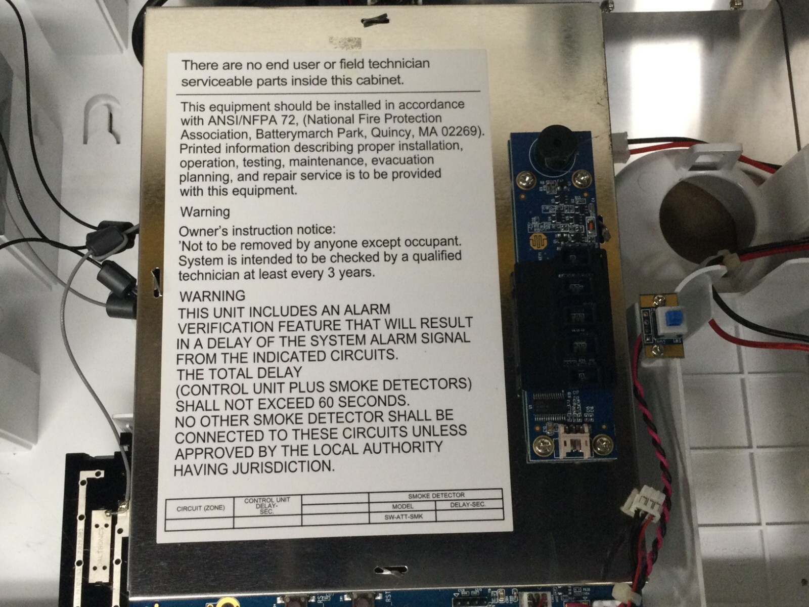 Cisco/AT&T Residential Fire and Burglar Control Unit DLC-100