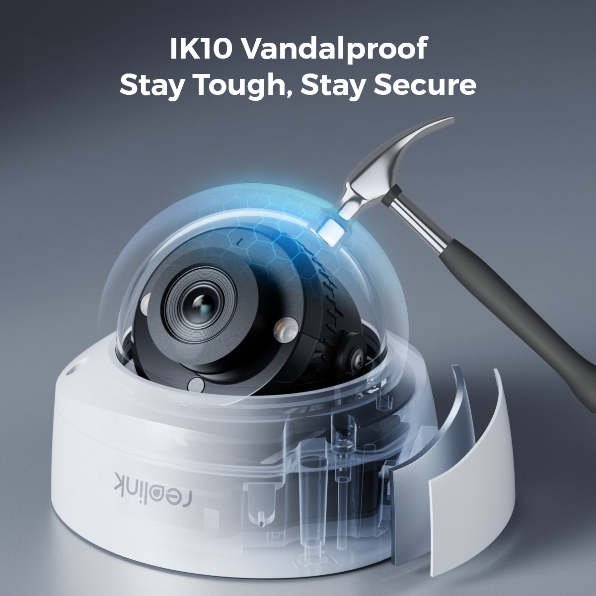 Reolink RLK8-800V4 4K Outdoor IK10 PoE Surveillance System with Smart Detection