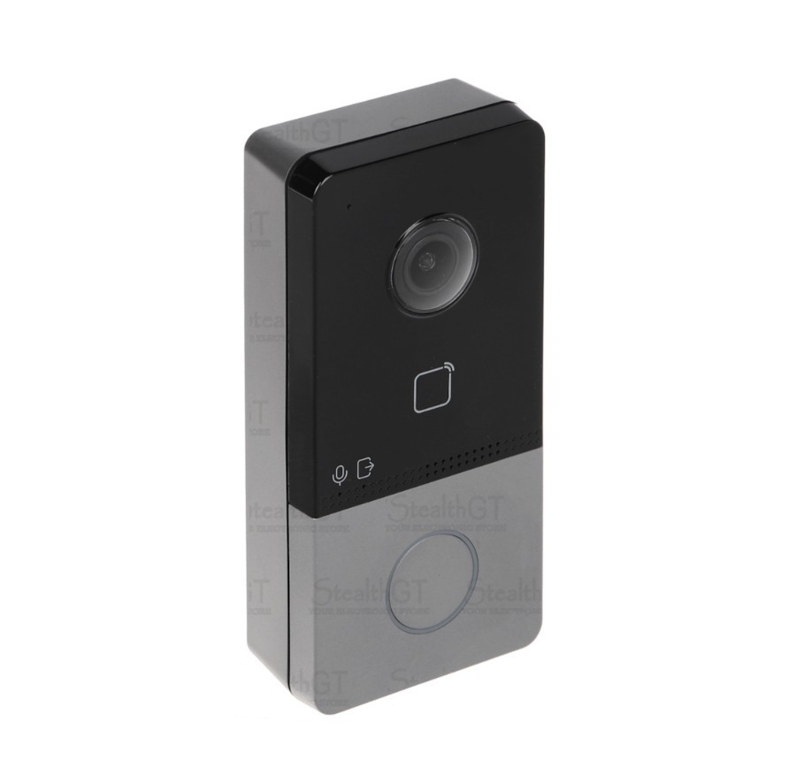 IP PoE Video Intercom Kit- 2MP Doorbell Camera + Color Video Monitor