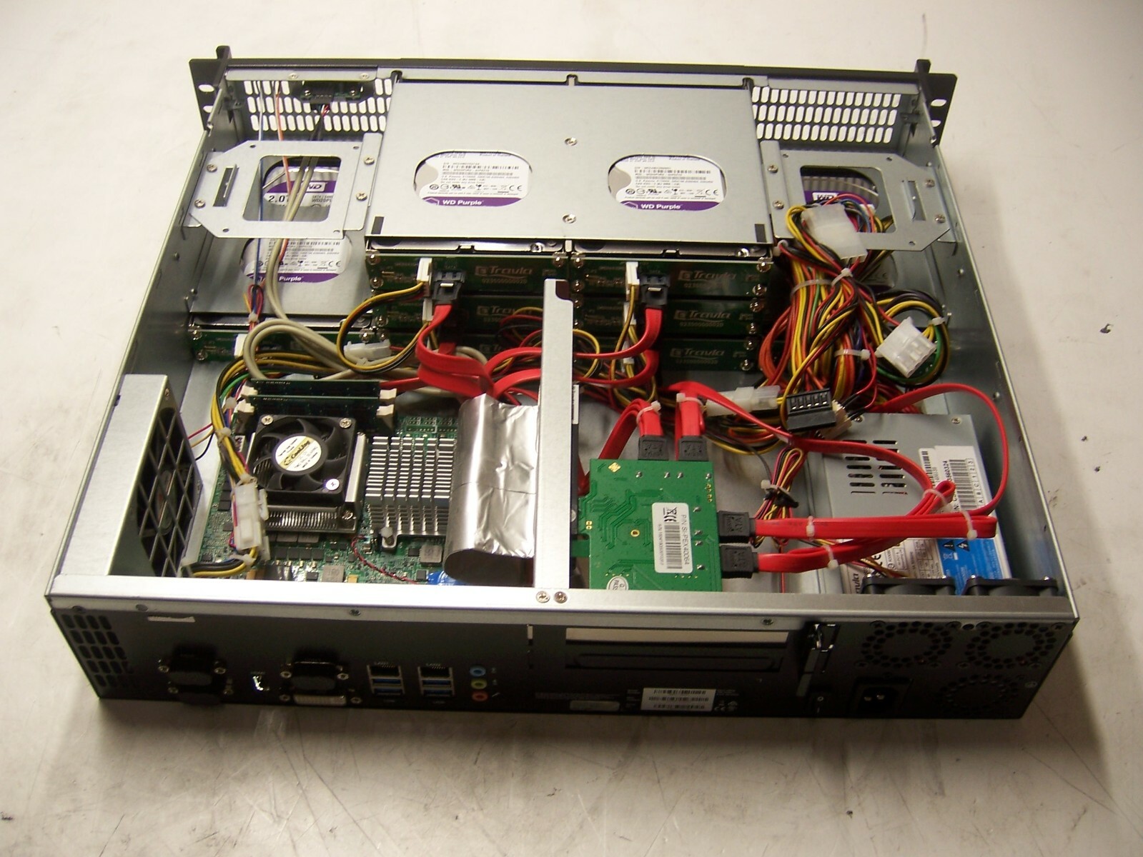 Milestone Husky M50 i7-3610QE SR0NP x8 2TB HDD, (16TB Total) 4GB RAM Pc3 Loc E3