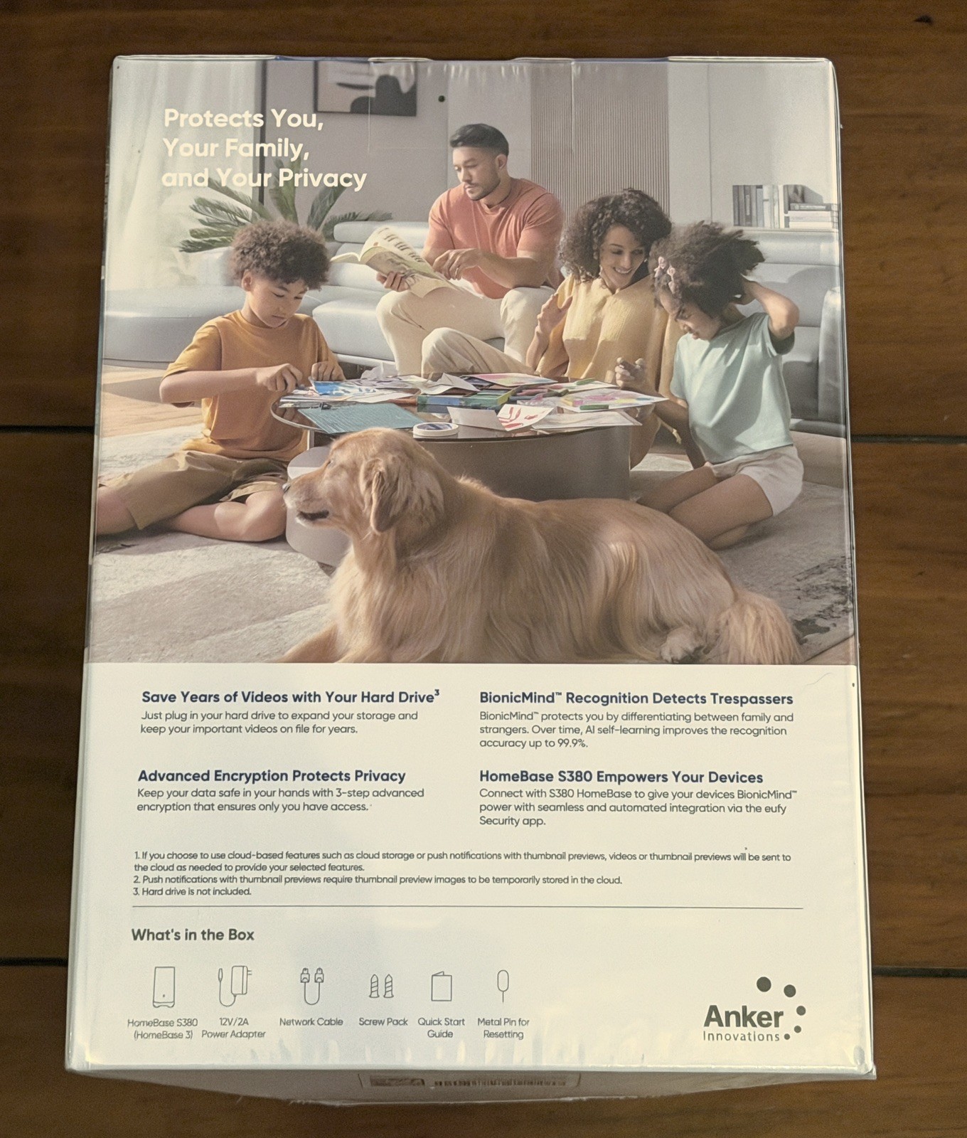 Eufy Security HomeBase S380 Security Center Local Expandable Storage New SEALED