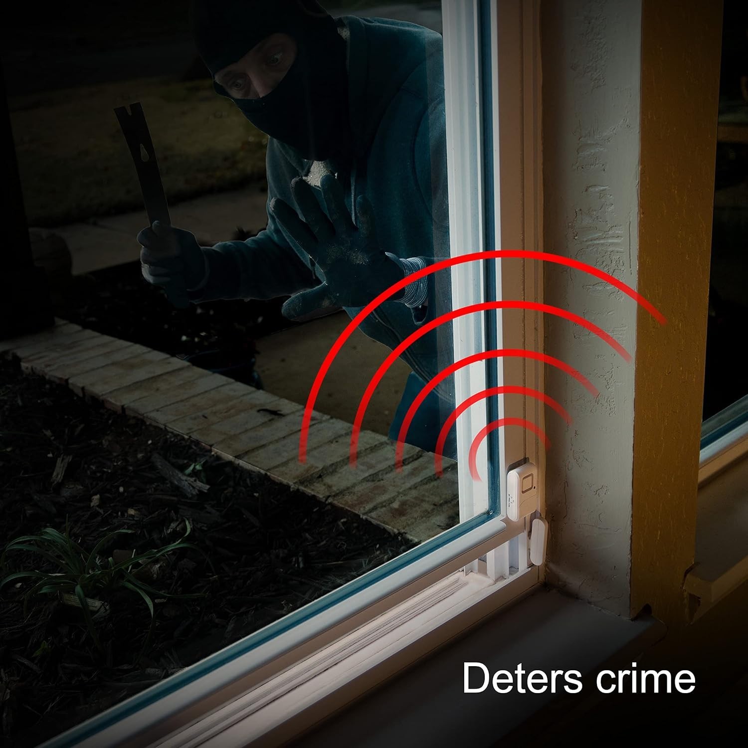 Smart Home Compatible Window/Door Security Alarm Set – 5 Pack Features