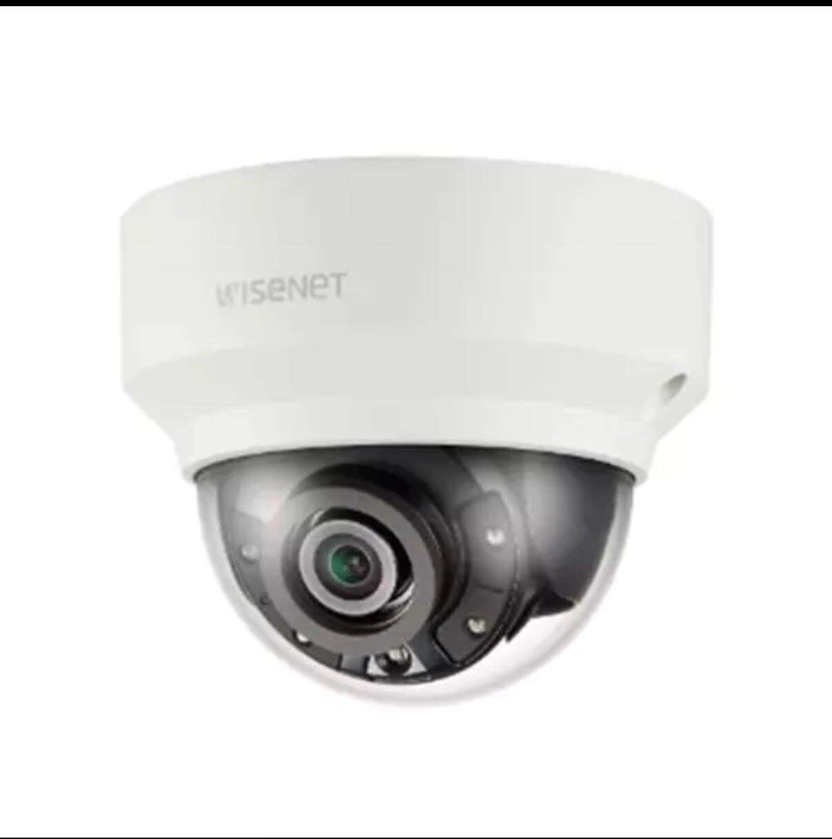 Hanwha Techwin XND-8020R WiseNet 5MP PoE IR IP Security Dome Camera 3.7mm Lens