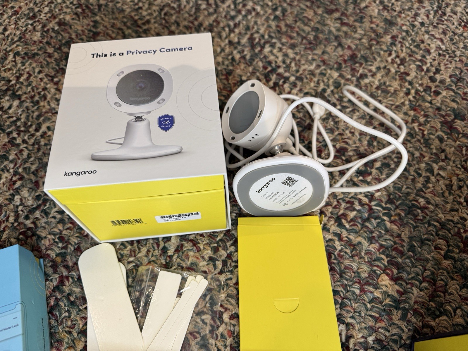 Kangaroo 9-Piece Home Security System with Doorbell Camera