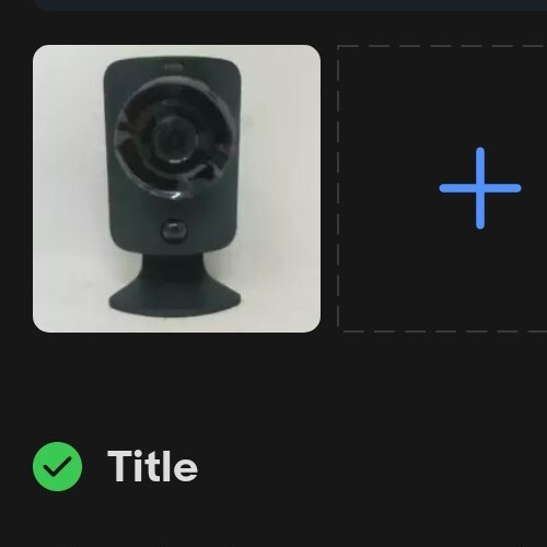 SimpliSafe HD Indoor SimpliCam 1080p Wireless Security Cam- Black New out of box