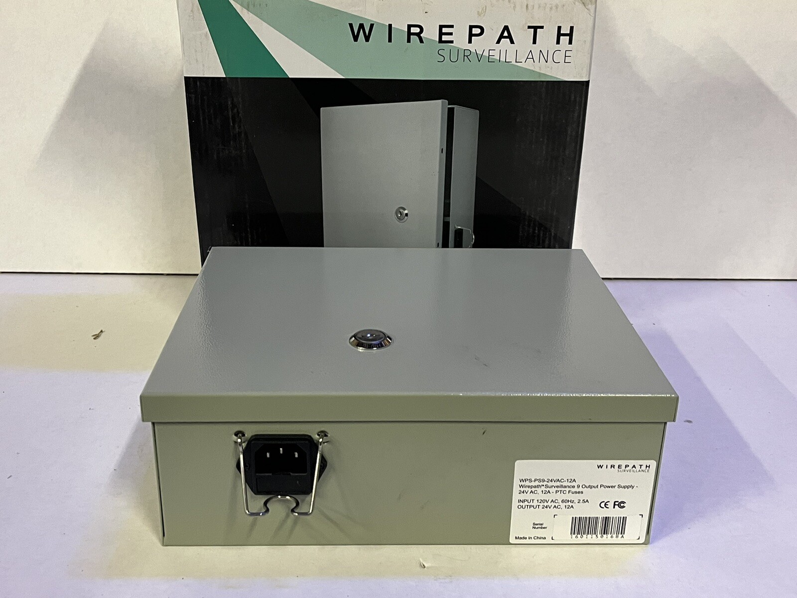 New In Original Box Wire Path Surveillance 9 Output Power Supply **Never Used**