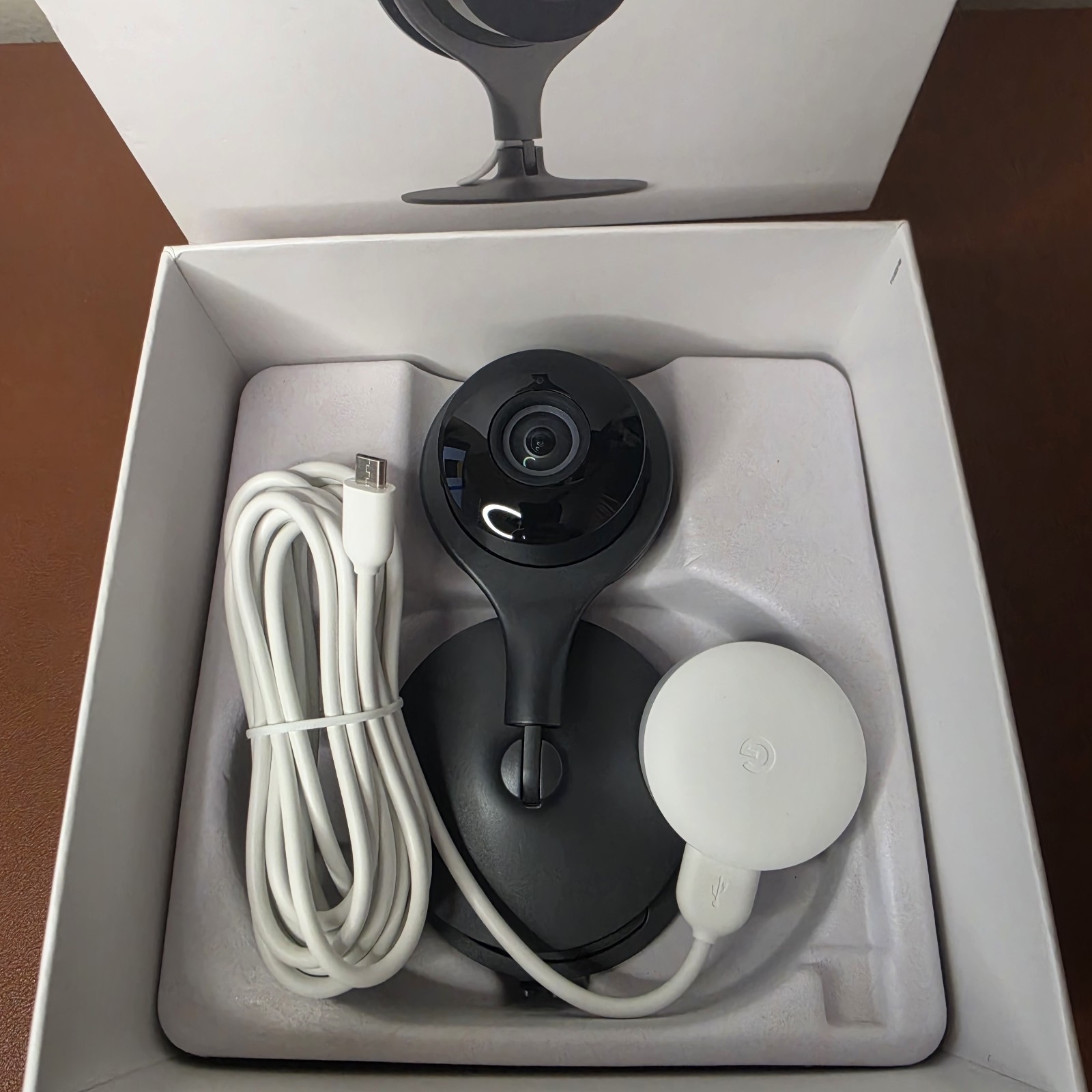 Google Nest Cam Indoor Wi-Fi Security Camera, Night Vision, Google Assistant