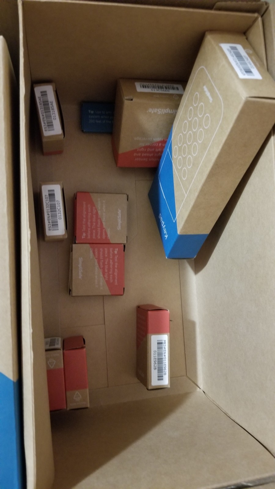 SimpliSafe Home Security System Gen 3 – 6 Entry Sensors + Extras – New In Box