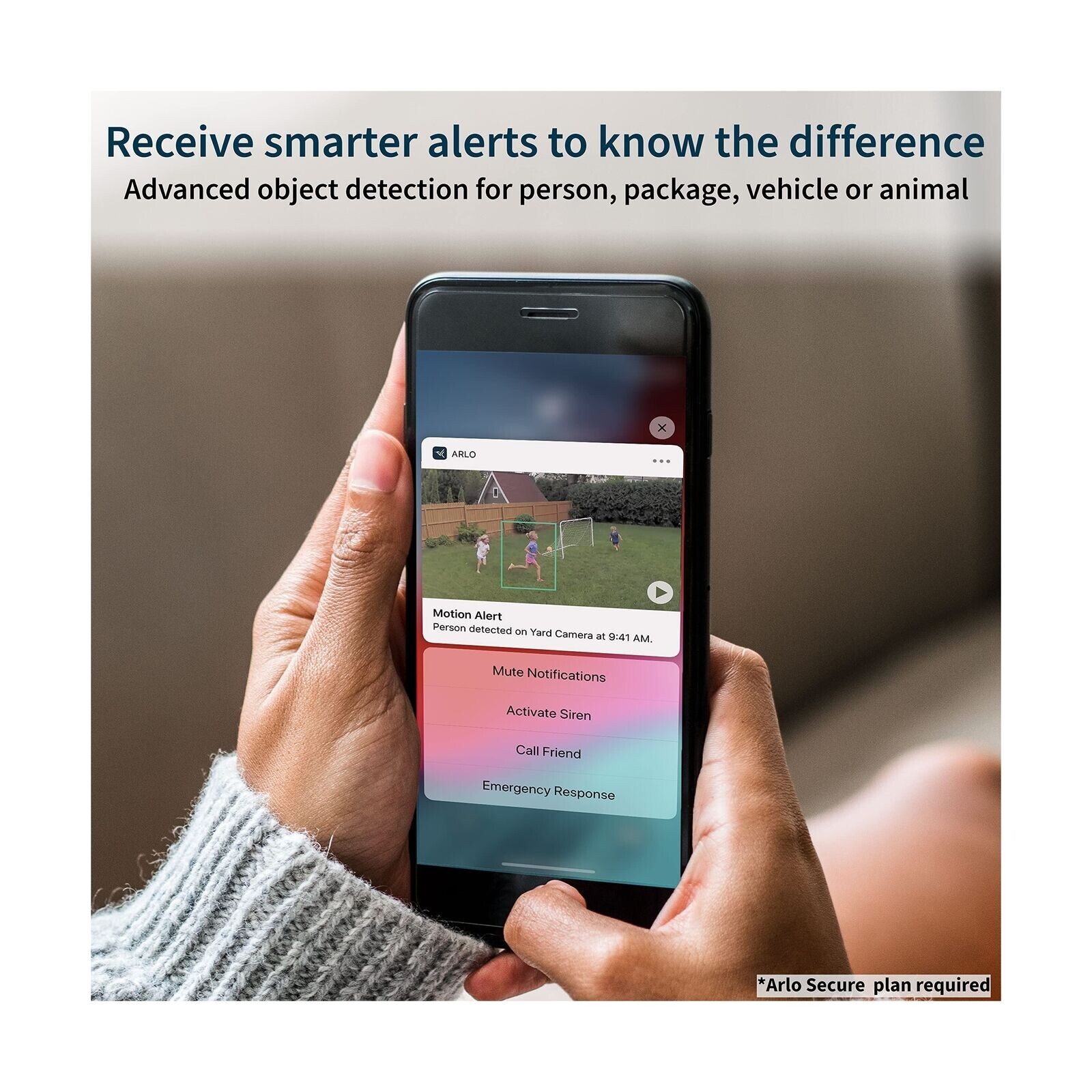 NEW Arlo Pro 4 Spotlight Camera – 2 Pack – Wireless Security, 2K Video & HDR
